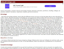 Tablet Screenshot of aidaubricolage.com